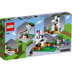 Klocki LEGO 21181 - Królicza farma MINECRAFT